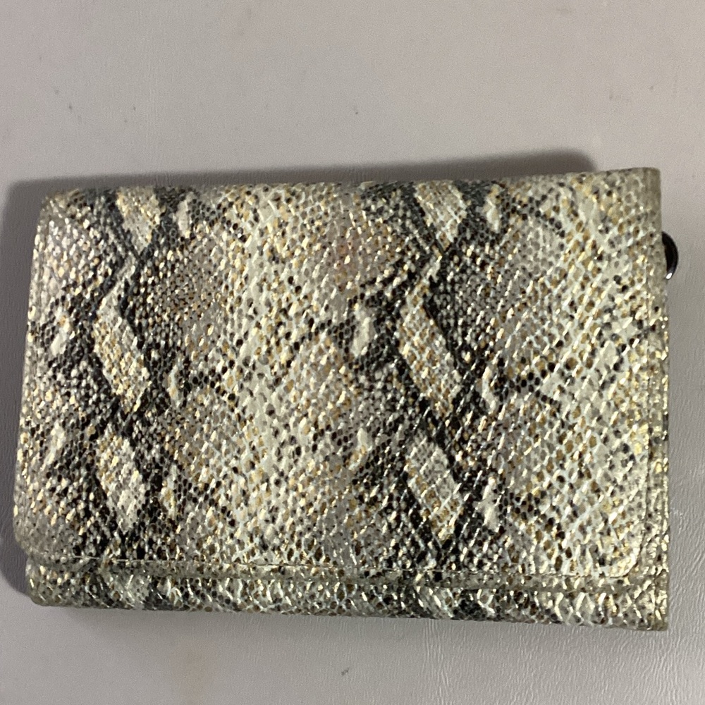 Trifold HOBO Snake Wallet